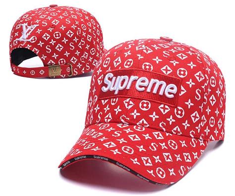 supreme louis vuitton denim hat|Louis Vuitton supreme hat price.